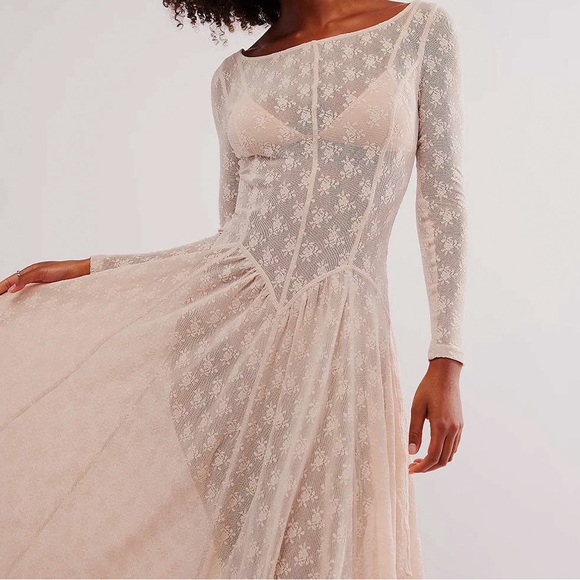 Free People Dial for Drama Slip - Picture 2 of 9